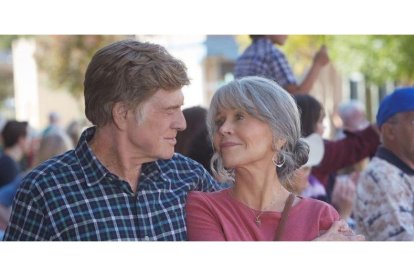 Robert Redford y Jane Fonda, en 'Our souls at night'.