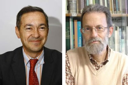 Serafín de Abajo Olea y Javier González.