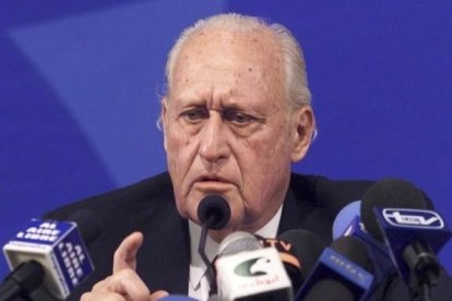 El expresidente de la FIFA Joao Havelange.