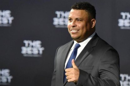 Ronaldo, en la gala de los premios de la FIFA en el 2017.