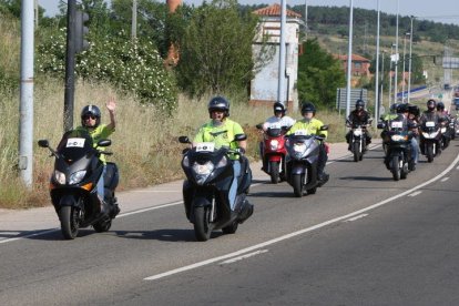 Exhibición de motos en León. DL