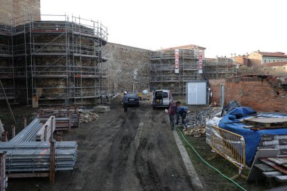 Las obras en el tramo de la Era del Moro. RAMIRO