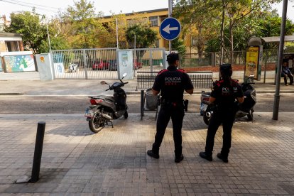 Dos Mossos d'Esquadra. EFE/QUIQUE GARCÍA