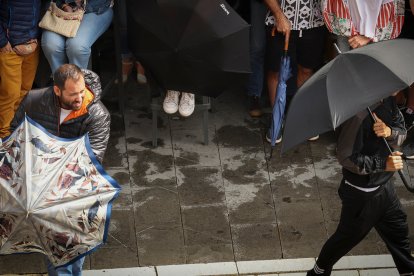 Las lluvias llegarán a León a partir del sábado. VILLAR LÓPEZ