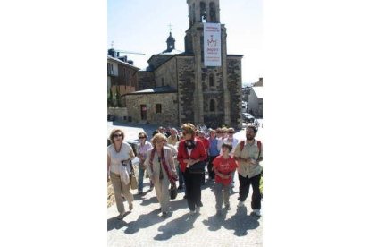 Los visitantes conocieron el Castillo de los Templarios.