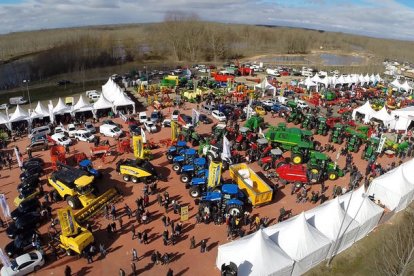 Imagen aérea de la feria multisecotrial de Velencia de Don Juan, en 2014. MEDIAPLANET