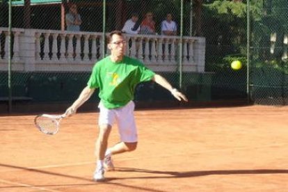 Jesús Espinel, en un partido de la presente edición del torneo.