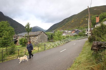 La corporación aprobó una moción para asfaltar el vial de Aira da Pedra a Burbia. ANA F. BARREDO