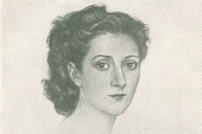 Retrato de juventud de Alfonsa de la Torre