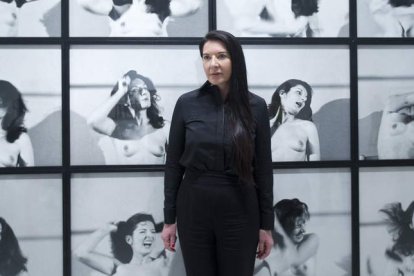 Imagen de archivo de Marina Abramovic en el Centro de Arte Contemporáneo de Málaga. JORGE ZAPATA