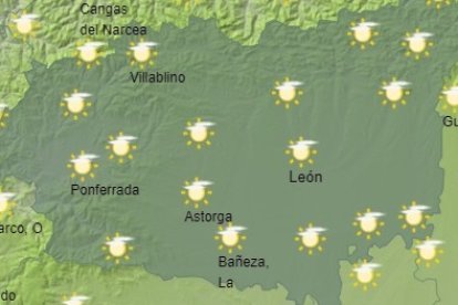 El tiempo en León. AEMET