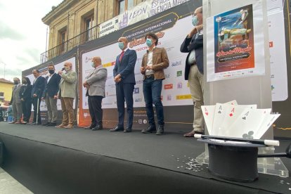 Presentación del Festival Internacional 'Viva la Magia' de León. RAMIRO