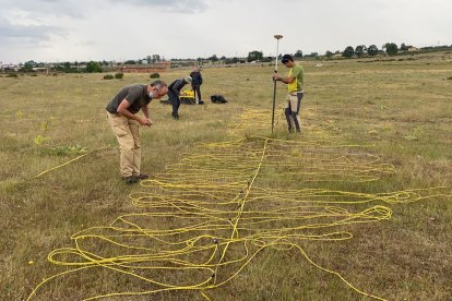 Las excavaciones que comienzan el lunes tienen como objetivo determinar la importancia de los restos romanos hallados en la zona. AYUNTAMIENTO DE SAN ANDRÉS