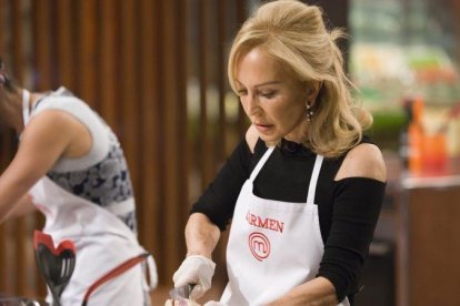 Carmen Lomana en el Masterchef.