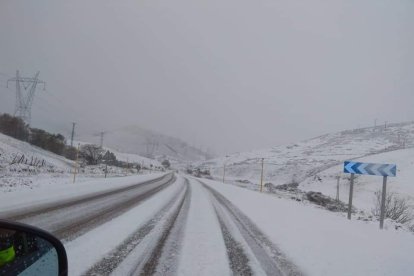 El puerto de Pajares, este mediodía