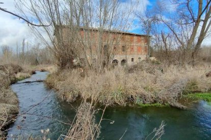 La Presa del Bernesga a su paso por el molino de Carbajal. DL