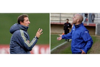 Sólo el entrenador leonés Adrián Benavides ha sido capaz de sumar en los últimos ocho partidos de Luis Miguel Ramis. MARCIANO PÉREZ