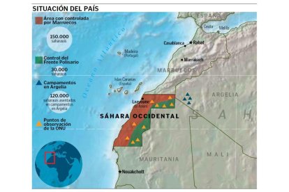 Lamil lamenta la falta de visibilidad de su pueblo. MARCIANO