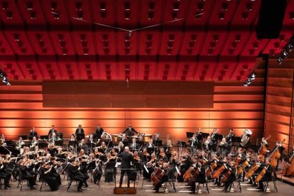 Imagen de un concierto de la joven Bergen Philharmonic. BPYO