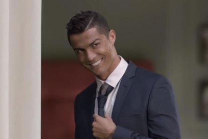 Cristiano Ronaldo, en un anuncio.