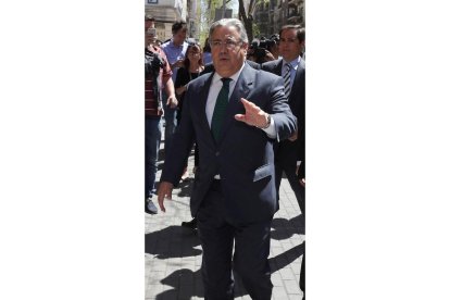 El ministro del Interior, Juan Ignacio Zoido. ÁNGEL DIAZ