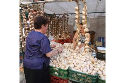 Edición de la Feria del Ajo del año pasado.