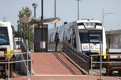 Tramo de al Feve entre la estación de La Asunción, Las Ventas y San Mamés. FERNANDO OTERO