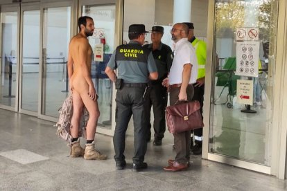 El joven, hoy en los juzgados de Valencia. EFE