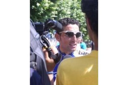 Javier Pascual Rodríguez en su última participación en la Vuelta a España