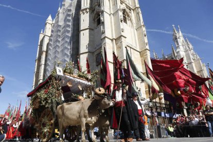 Estampa tradicional de los carros. FERNANDO OTERO