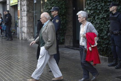 Imagen de Jordi Pujol y Marta Ferrusola. QUIQUE GARCÍA