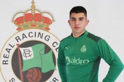 Pablo Díez, nuevo fichaje del Rayo Cantabria, filial del Racing. DL