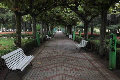 Jardín en el Paseo de Papalaguinda