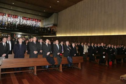 Imagen de las autoridades presentes en el transcurso del acto celebrado ayer.