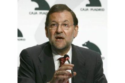 El presidente del PP, Mariano Rajoy.