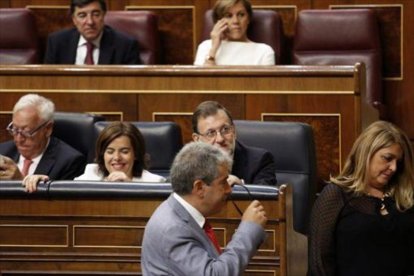 Francesc Homs en el Congreso.