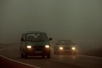 Siete carreteras en la provincia están afectadas por la niebla