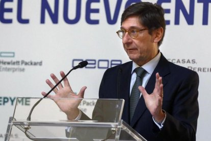 José Ignacio Goirigolzarri, presidente de Bankia.