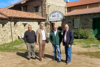 Visita de miembros de la corporación a Santa Catalina. DL