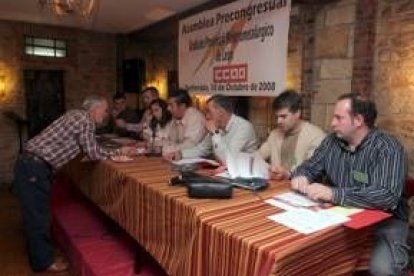 La Federación del Metal celebró una asamblea precongresual en el Hotel Temple de Ponferrada