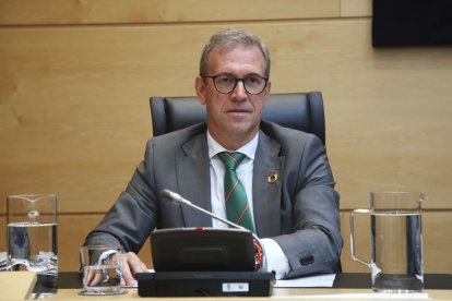 El consejero de Industria, Mariano Veganzones. JCYL