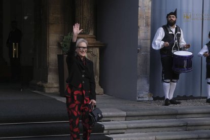 La actriz estadounidense Meryl Streep, Premio Princesa de Asturias de las Artes 2023. PACO PAREDES