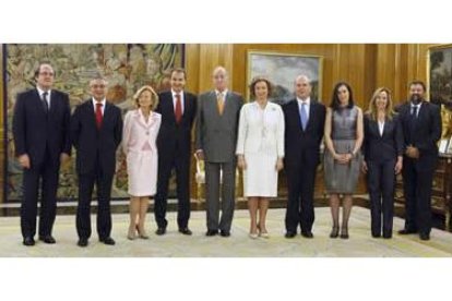 Los Reyes presidieron hoy en el Palacio de la Zarzuela la toma de posesión de los nuevos ministros