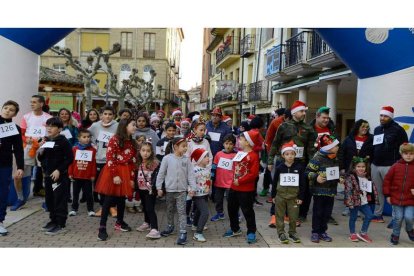 Sahagún no faltó a su cita con la San Silvestre para despedir el año. ACACIO