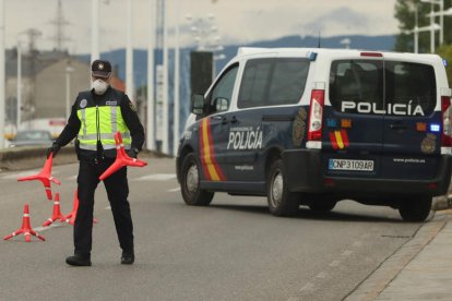 Una dotación de la Policía Nacional. RAMIRO