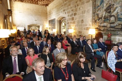 Jueces leoneses reunidos en un acto celebrado en la capital, en imagen de archivo. JESÚS F. SALVADORES