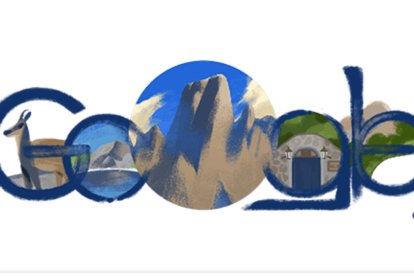 El Doodle que homenajea a los Picos de Europa. GOOGLE