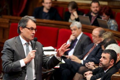 El presidente de la Generalitat, Artur Mas.