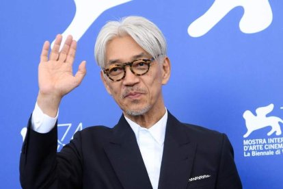 Imagen de Ryuichi Sakamoto en el Festival de Venecia. CLAUDIO ONORATI