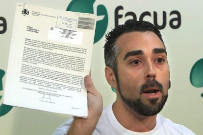 El portavoz de Facua-Consumidores en Acción, Rubén Sánchez.